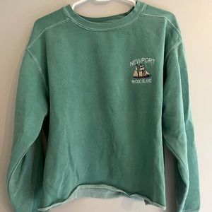 Comfort Colors Newport RI Cropped Sweatshirt